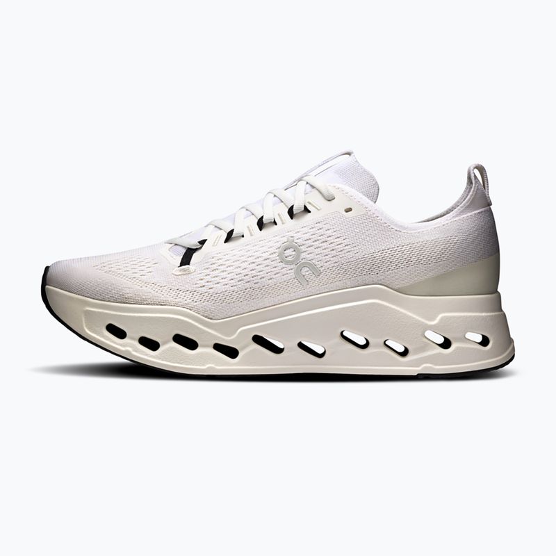 Vyriški bėgimo batai On Cloudsurfer  Max Wide white/white 9