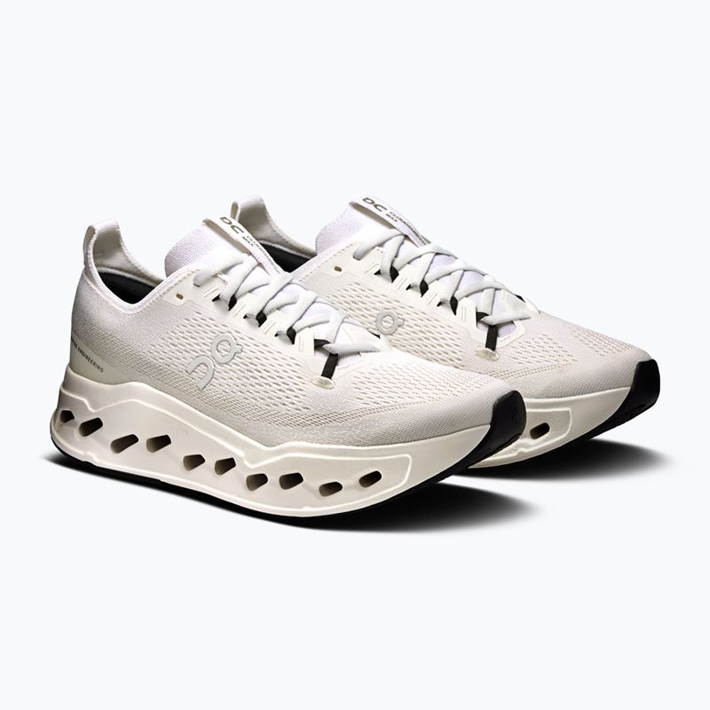 Vyriški bėgimo batai On Cloudsurfer  Max Wide white/white 10