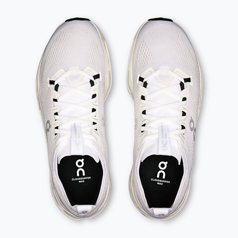 Vyriški bėgimo batai On Cloudsurfer  Max Wide white/white 12