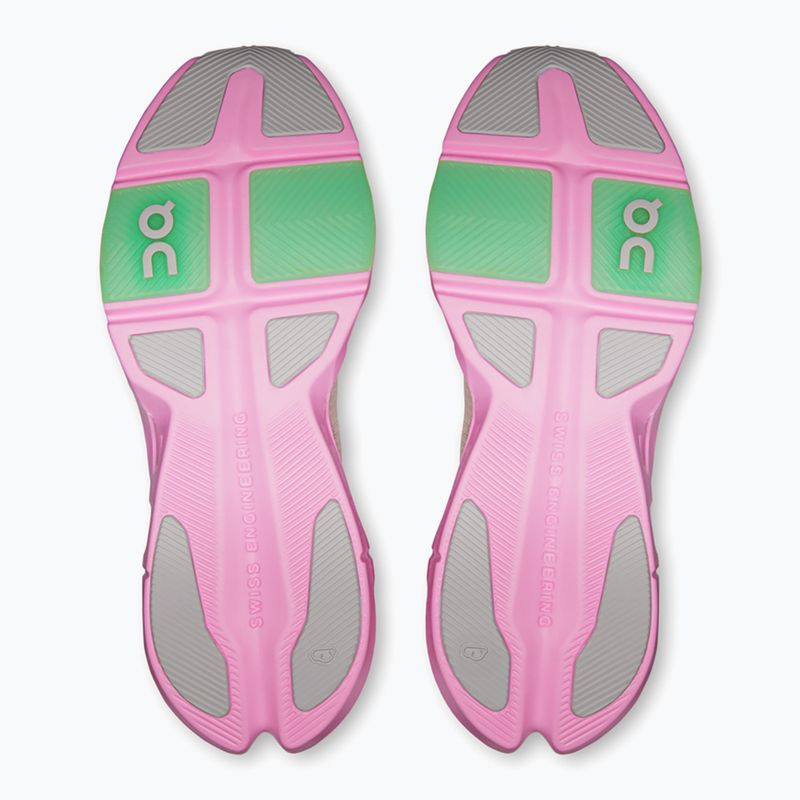 Moteriški treniruočių batai On Cloudpulse Next sidabro/spanguolių spalvos 12