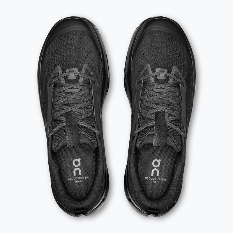 Vyriški bėgimo bateliai On Cloudsurfer Trail 2 juodi/eclipse 13