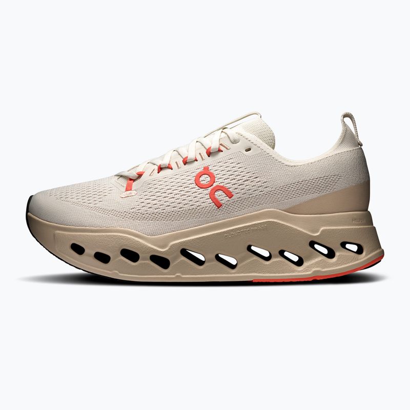Vyriški bėgimo batai On Cloudsurfer Max ivory/salmon 2