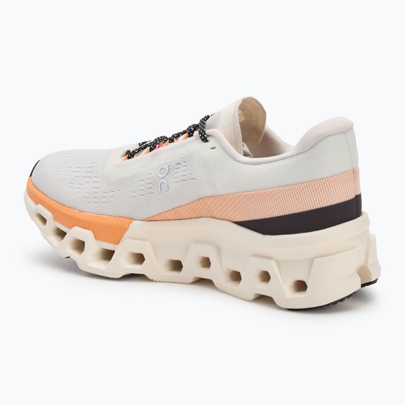 Moteriški bėgimo batai On Cloudmonster 2 ivory/tangerine 3