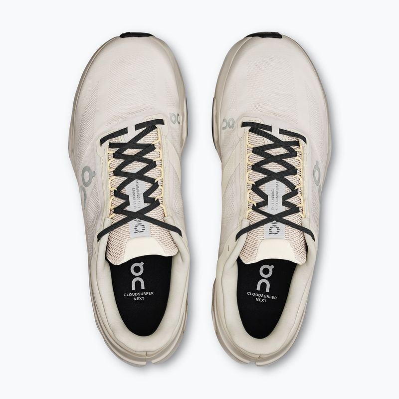Vyriški bėgimo batai On Cloudsurfer Next ivory/silver 6