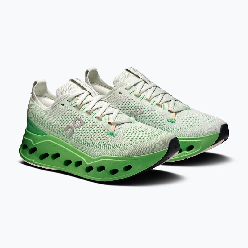 Moteriški bėgimo batai On Cloudsurfer Max mineral/honeydew 10