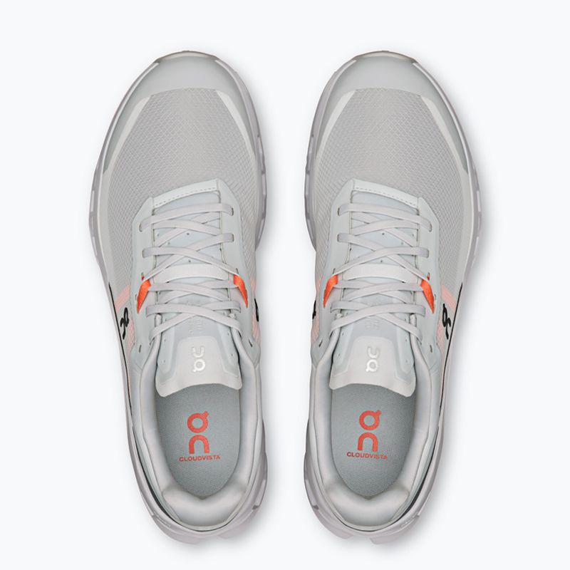 Vyriški bėgimo bateliai On Running Cloudvista 2 glacier/rock 4