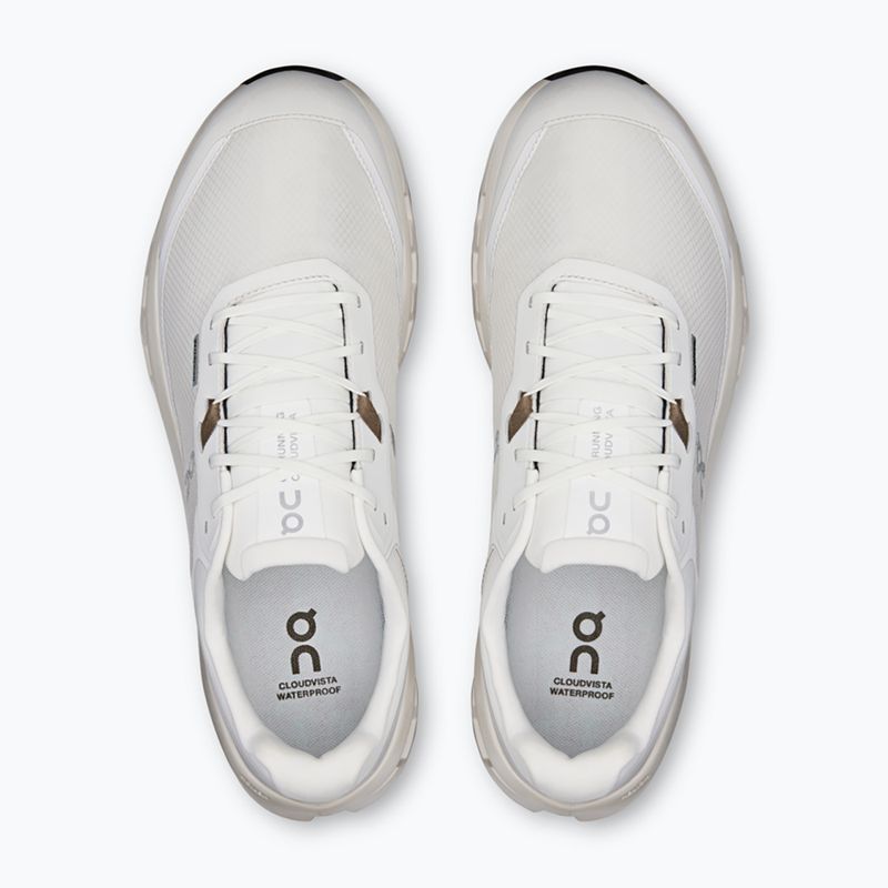 Vyriški bėgimo bateliai On Running Cloudvista 2 Waterproof ice/pearl 6