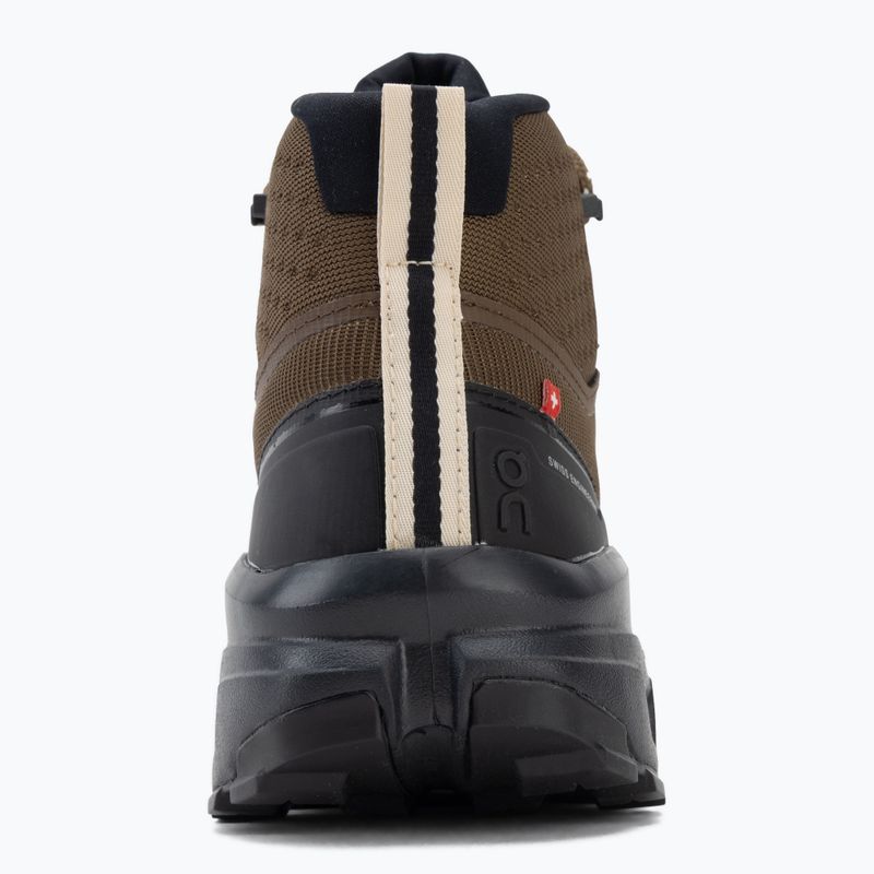 Vyriški turistiniai batai On Cloudrock Mid Waterproof earth/black 6