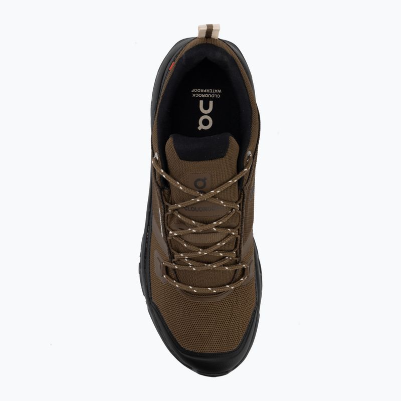 Vyriški batai On Cloudrock Low Waterproof earth/black 5