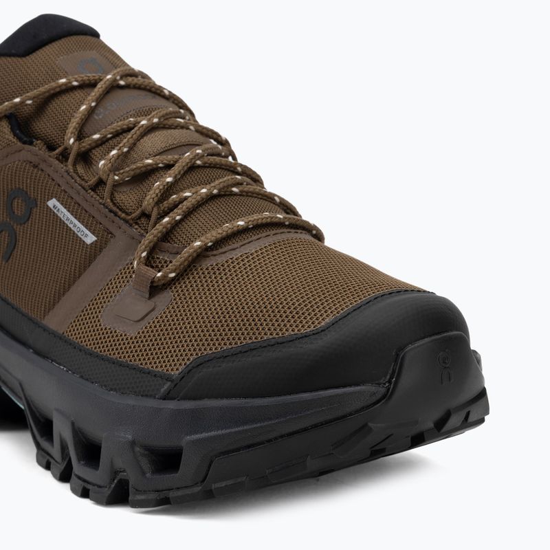 Vyriški batai On Cloudrock Low Waterproof earth/black 7