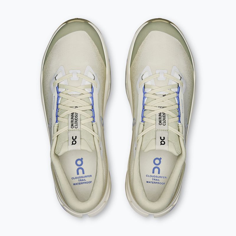 Vyriški bėgimo bateliai On Running Cloudsurfer Trail 2 Waterproof ghost/chalk 6