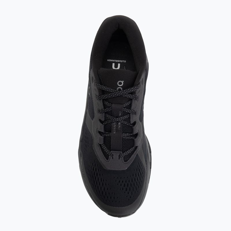 Vyriški bėgimo bateliai On Cloudrunner 3 black/black 5