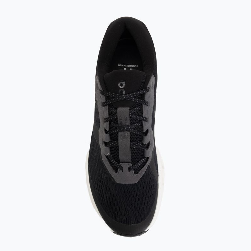 Vyriški bėgimo bateliai On Cloudrunner 3 black/ivory 5