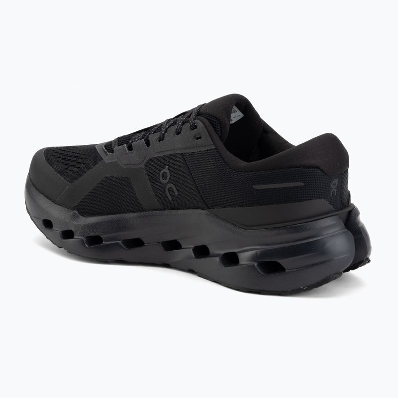 Vyriški bėgimo bateliai On Cloudrunner 3 Wide juoda/juoda 3