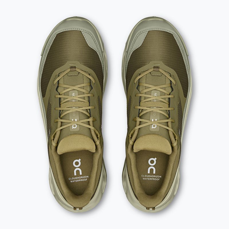 Vyriški žygio batai On Running Cloudhorizon 2 Waterproof olive/chalk 5