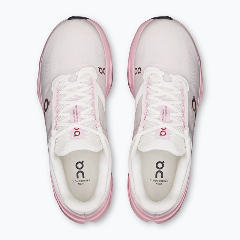 Moteriški bėgimo batai On Cloudsurfer Next peony/ivory 6