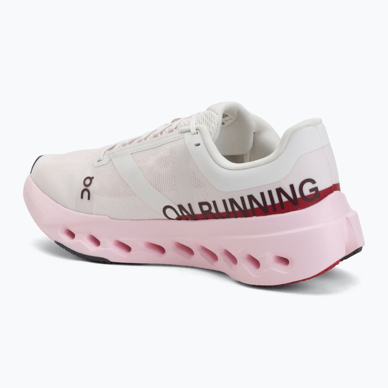 Moteriški bėgimo batai On Cloudsurfer Next peony/ivory 3