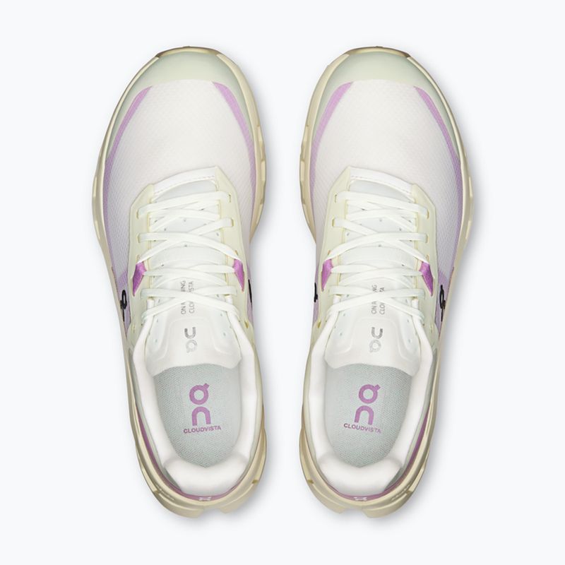 Moteriški bėgimo bateliai On Running Cloudvista 2 ivory/seeding 5