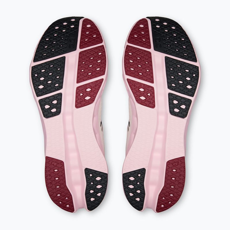 Moteriški bėgimo batai On Cloudsurfer 2 ivory/peony 5