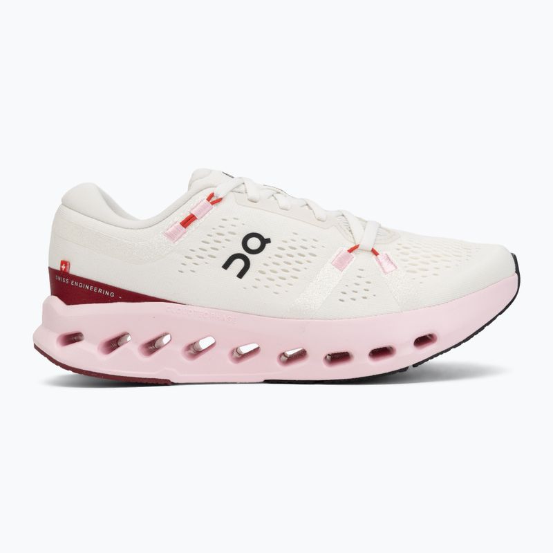 Moteriški bėgimo batai On Cloudsurfer 2 ivory/peony 2