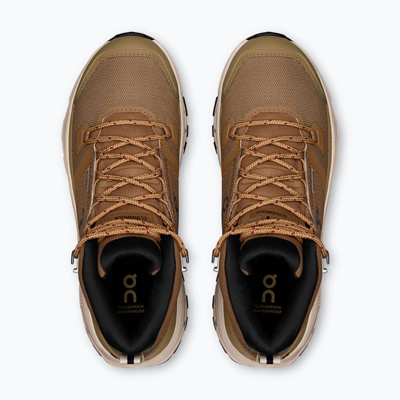 Moteriški batai On Cloudrock Mid Waterproof sphinx/sand 6