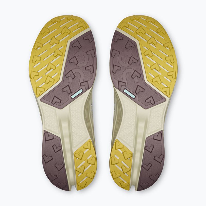 Moteriški bėgimo bateliai On Running Cloudsurfer Trail 2 Waterproof ghost/chalk 5