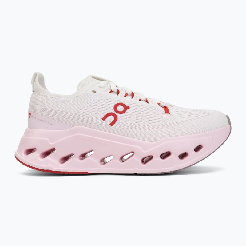 Moteriški bėgimo batai On Cloudsurfer Max ivory/peony 2