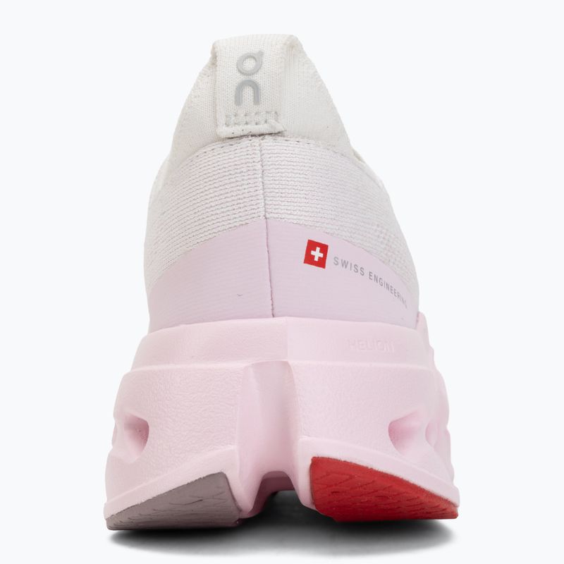 Moteriški bėgimo batai On Cloudsurfer Max ivory/peony 6