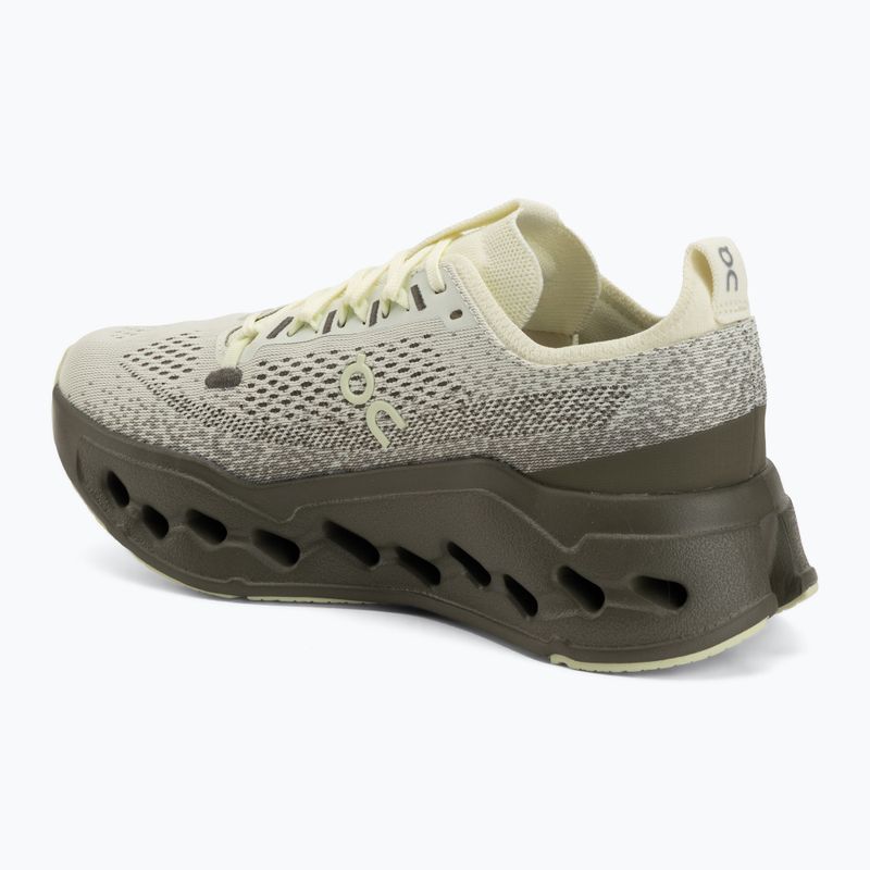 Moteriški bėgimo batai On Cloudsurfer Max Wide seedling/olive 3