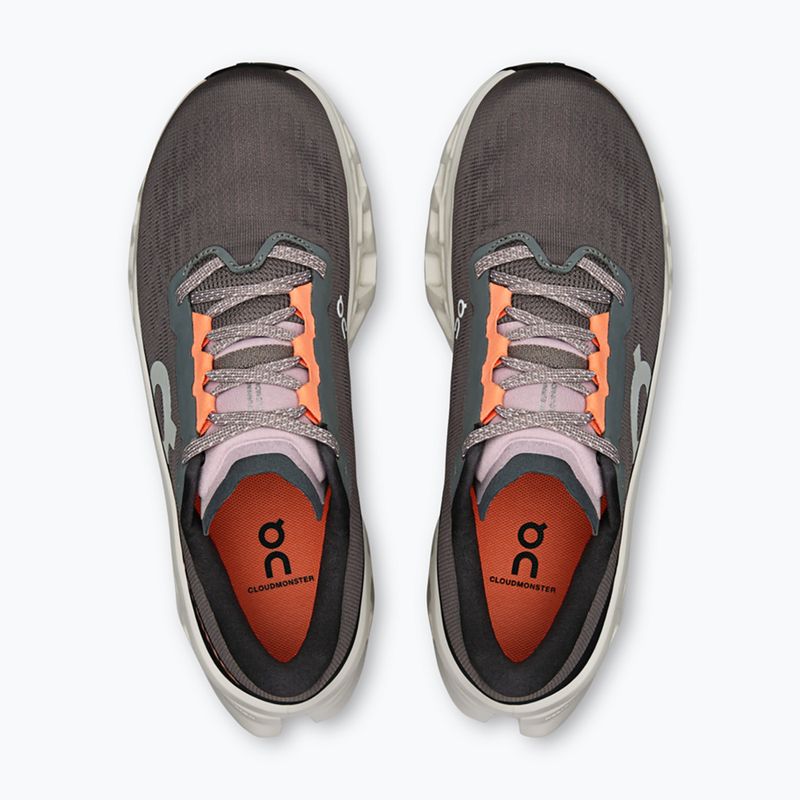 Moteriški bėgimo batai On Cloudmonster 3 eclipse/ivory 4