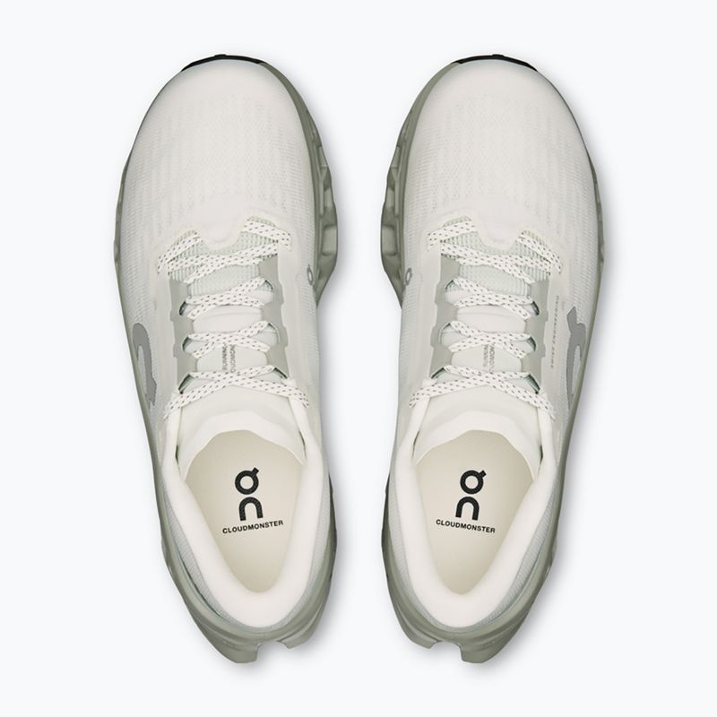 Moteriški bėgimo batai On Cloudmonster 3 ivory/tin 4
