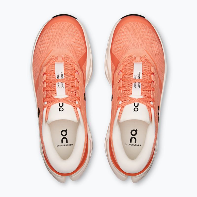 Moteriški bėgimo batai On Cloudrunner 3 sunstone/ivory 4