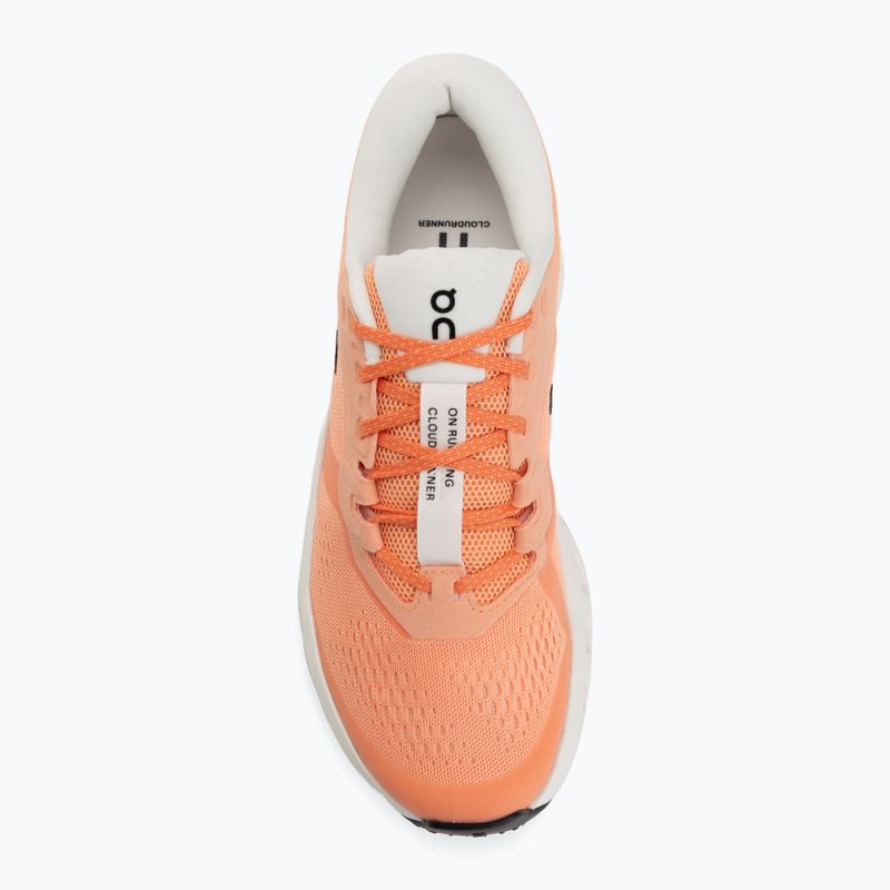Moteriški bėgimo batai On Cloudrunner 3 sunstone/ivory 5