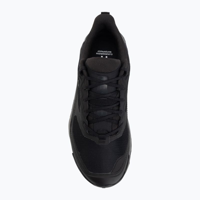 Moteriški trekingo batai On Cloudhorizon 2 Waterproof black/black 5
