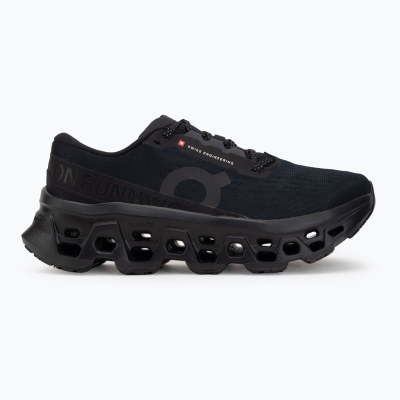 Moteriški bėgimo batai On Cloudmonster 3 Wide black/black 2