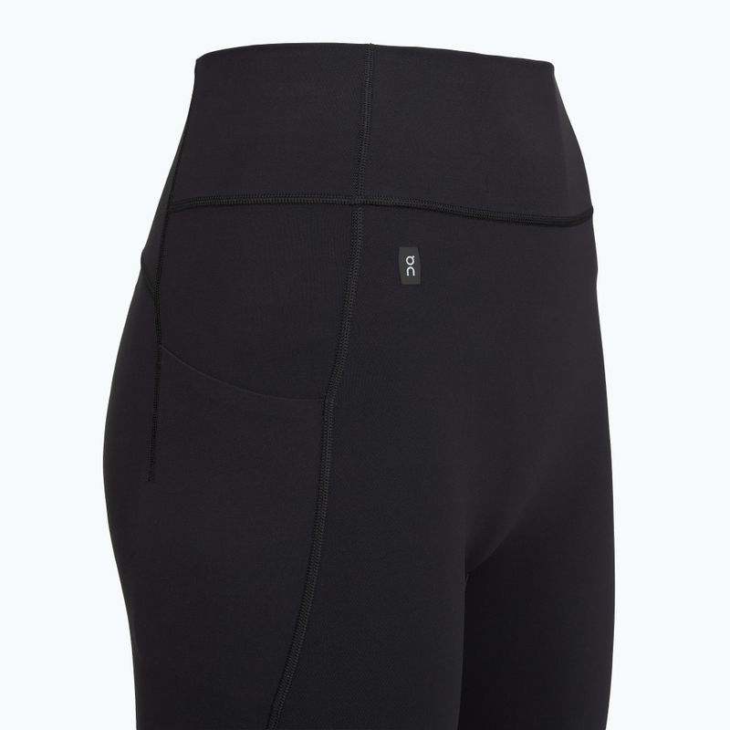 Moteriški treniruočių šortai On Studio Tights black 3