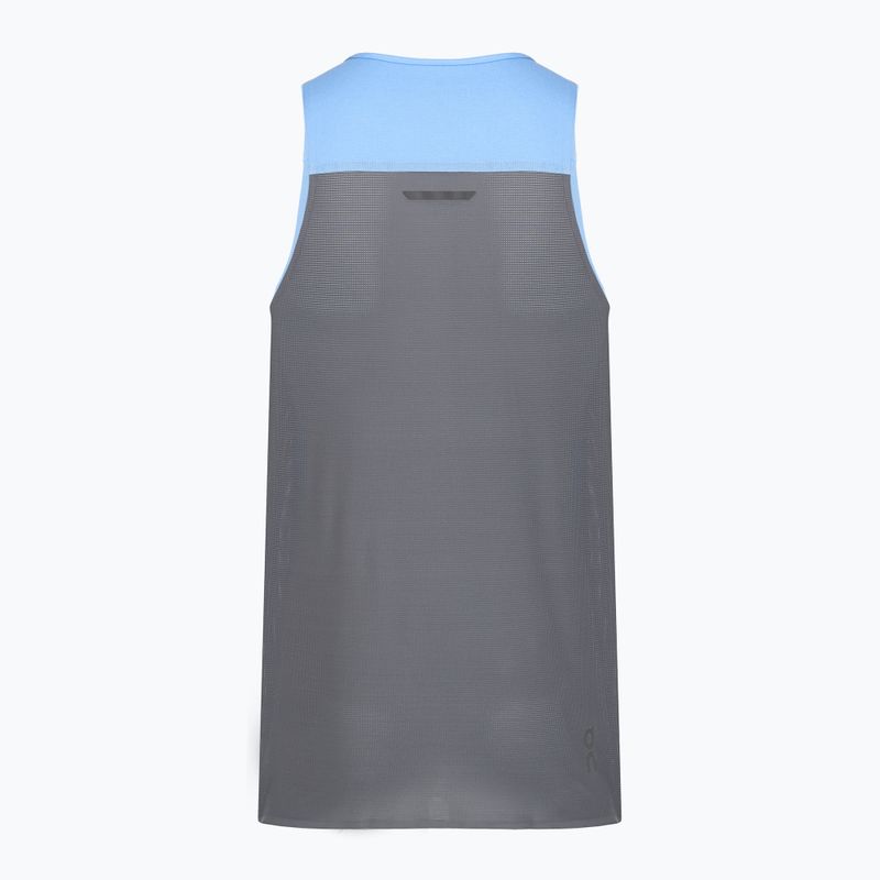 Vyriški bėgimo marškinėliai On Performance Tank gourami/rock 2