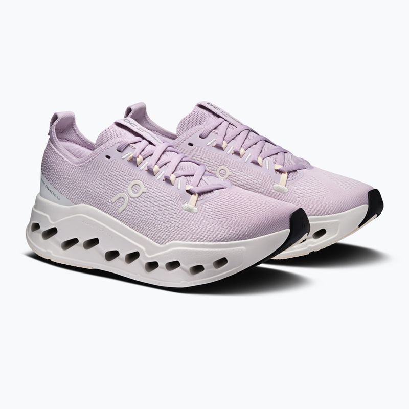 Moteriški bėgimo batai On Cloudsurfer Max foxglove/ivory 2