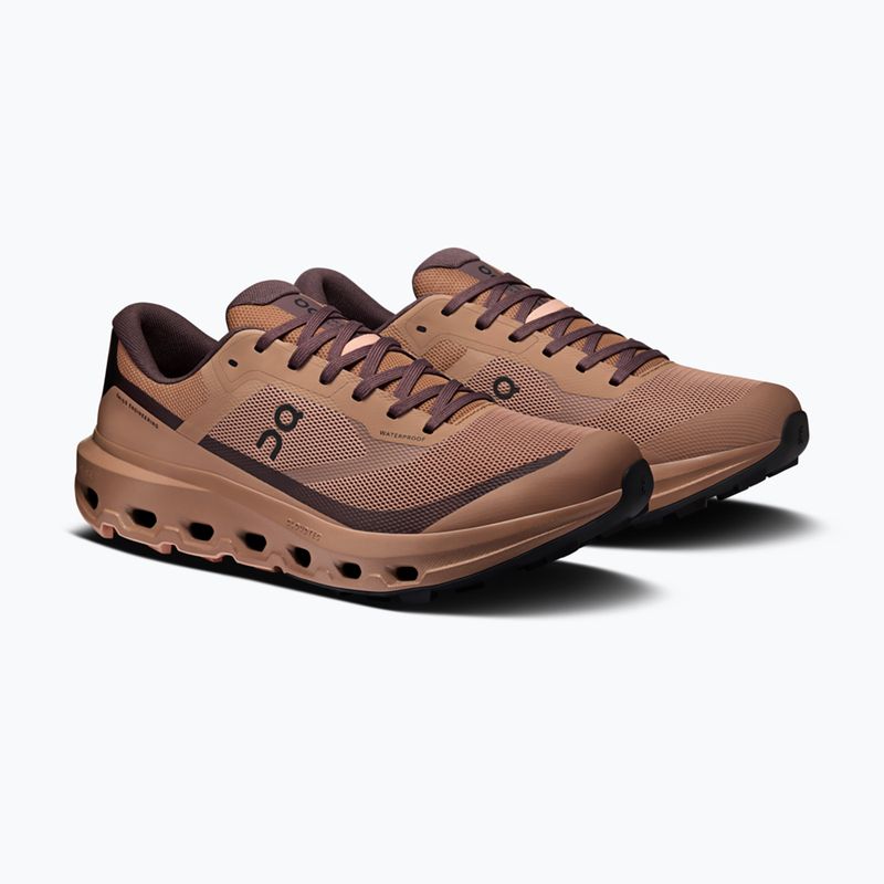 Vyriški bėgimo batai On Cloudvista 3 Waterproof portobello/mulberry 2
