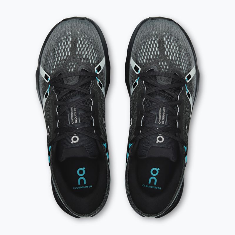 Vyriški bėgimo batai On Cloudsurfer 2 black/flurry 3