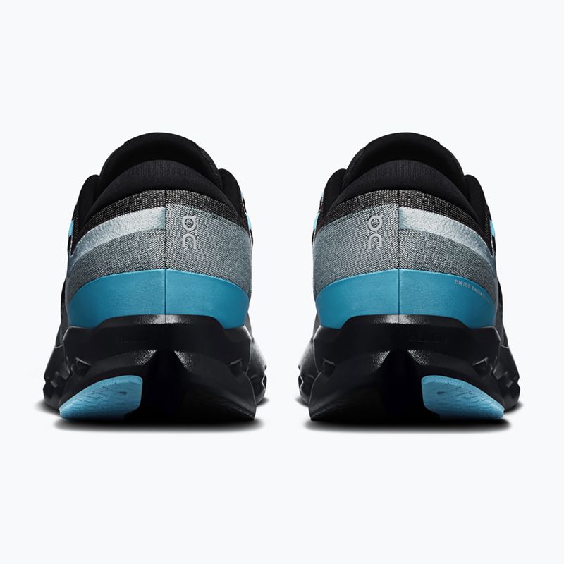 Vyriški bėgimo batai On Cloudsurfer 2 black/flurry 5