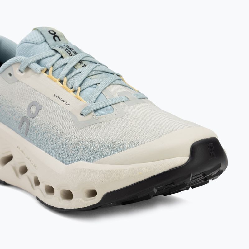 Moteriški bėgimo batai On Cloudsurfer Trail 2 Waterproof grain/brook 7