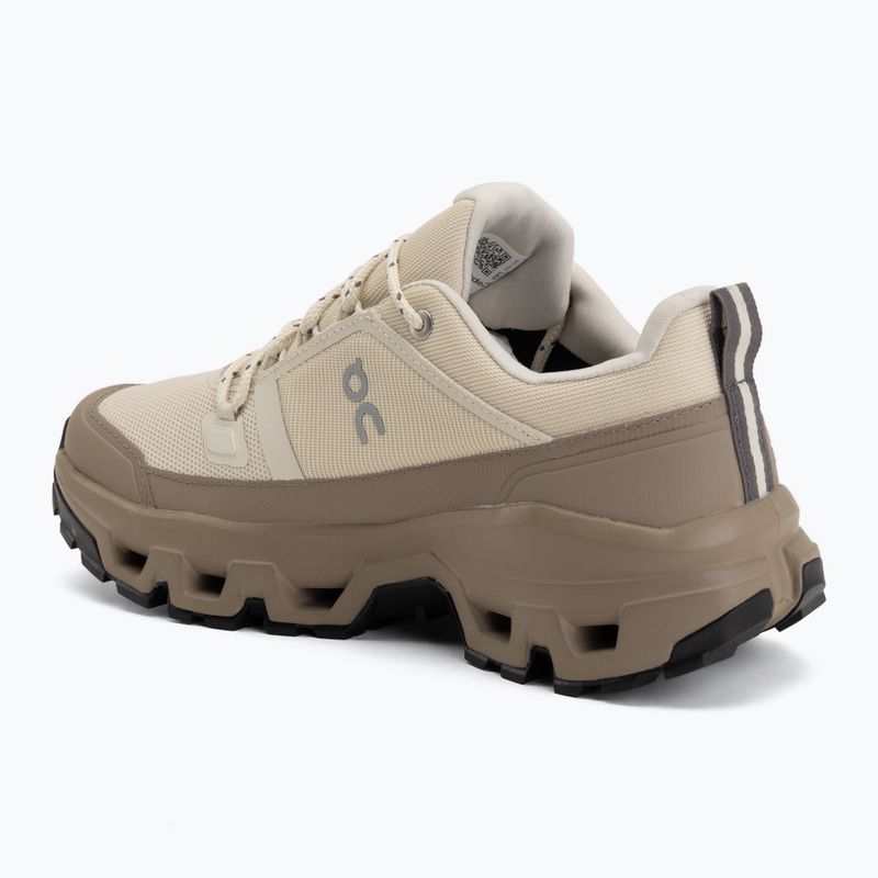 Moteriški turistiniai batai On Cloudrock Low Waterproof grain/soba 3