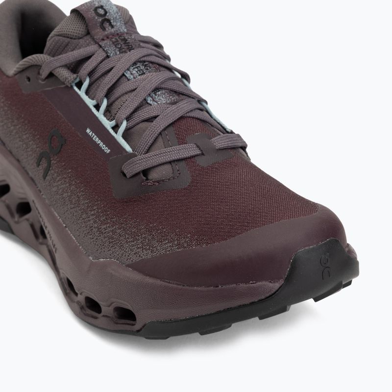 Moteriški bėgimo batai On Cloudsurfer Trail 2 Waterproof urchin/pebble 7