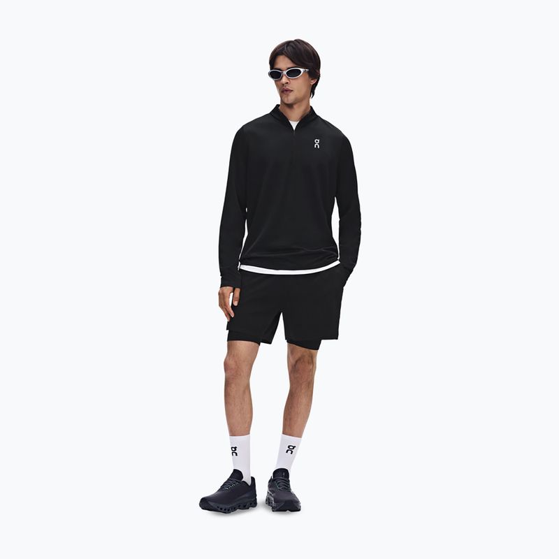 Vyriškas bėgimo džemperis On Core 1/4 Zip black 2
