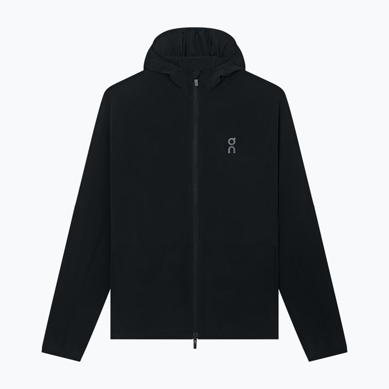 Vyriška bėgimo striukė On Weather Hoodie black