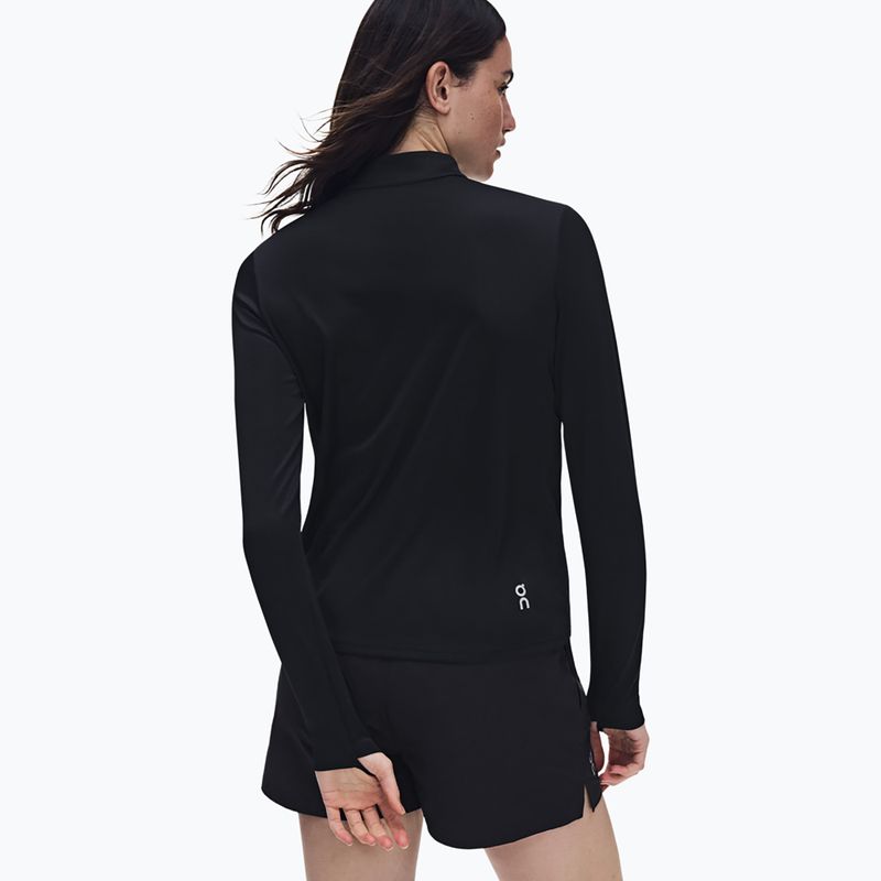 Moteriškas bėgimo džemperis On Core 1/4 Zip black 5