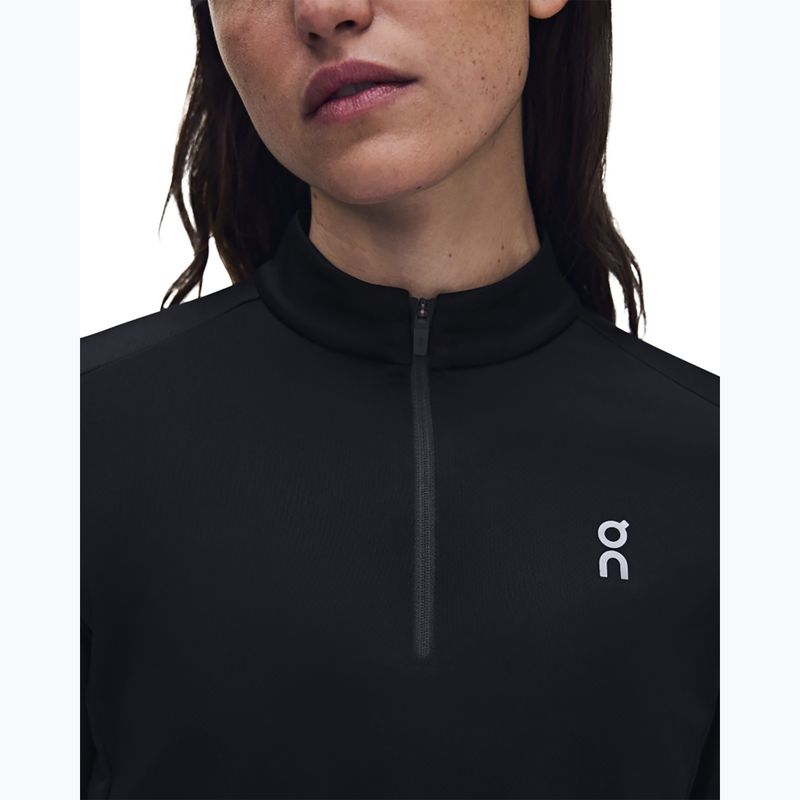 Moteriškas bėgimo džemperis On Core 1/4 Zip black 6