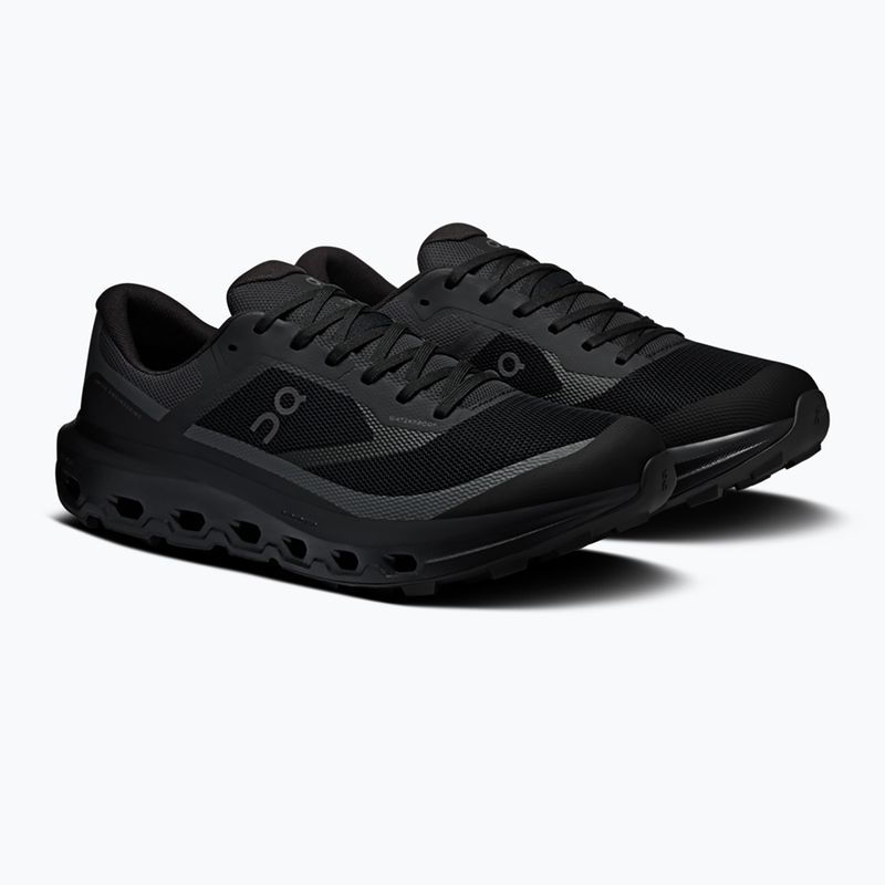 Vyriški bėgimo batai On Cloudvista 3 Waterproof black/black 2