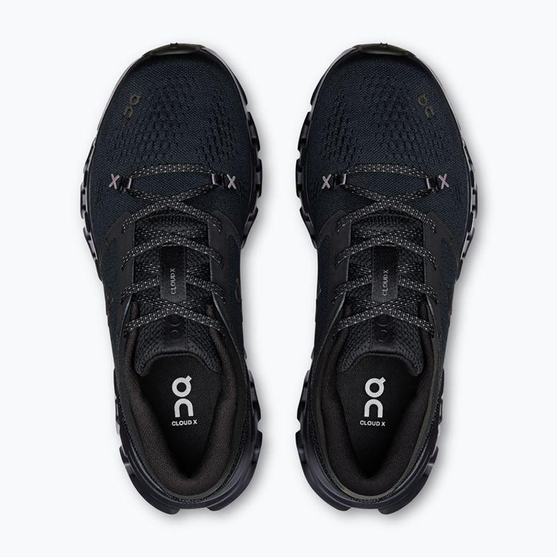 Moteriški treniruočių batai On Cloud X 5 black/black 3
